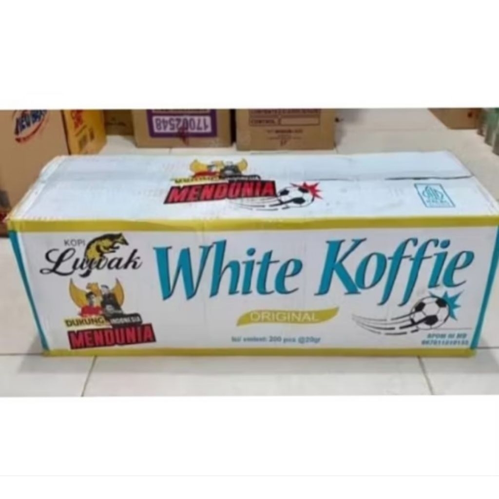 

Kopi luwak white 1 karton