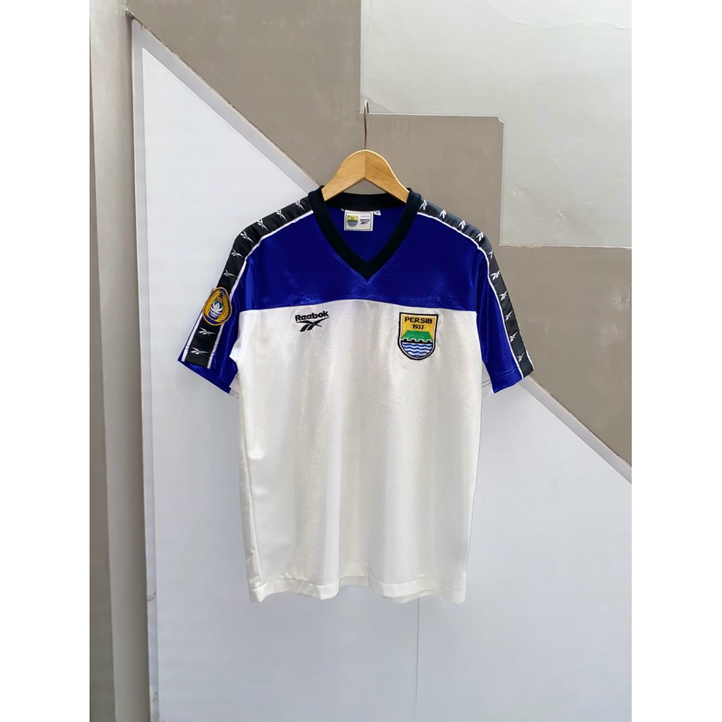 jersey retro vintage persib away 1999/2000 template reebok