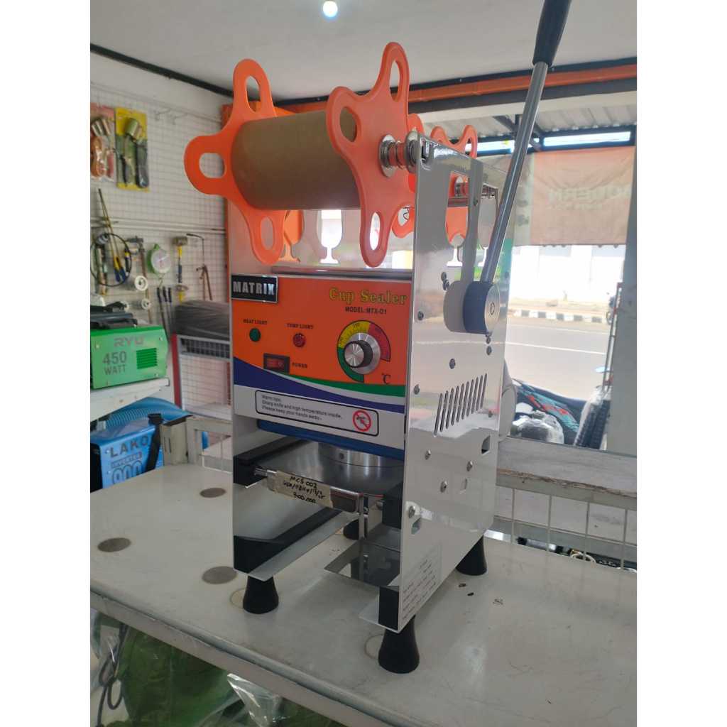 CUP SEALER MATRIX MTX-D1 MTX-D8 | MESIN PRESS GELAS PLASTIK