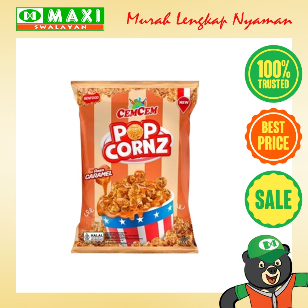 

CEM-CEM American Popcorn 55 G.R - Chocolate | Caramel / Popcorn Caramel