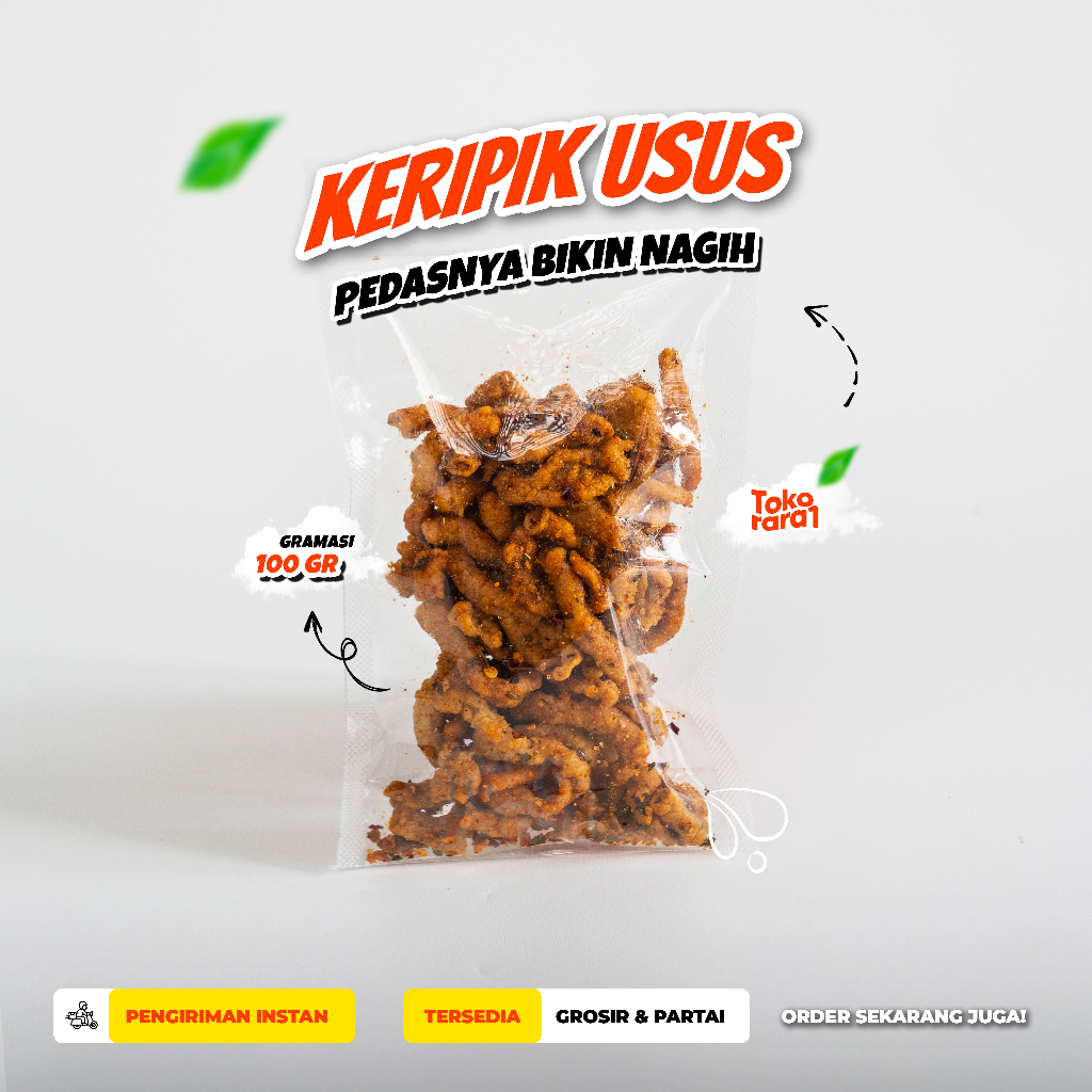 

Ususs Crispy Viral | Pedas daun Jeruk | USUS KRISPI