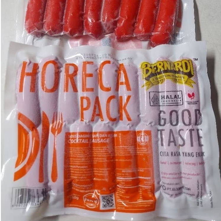 

sosis coctail BHP CR 250gr | Bernardi | Marfafood