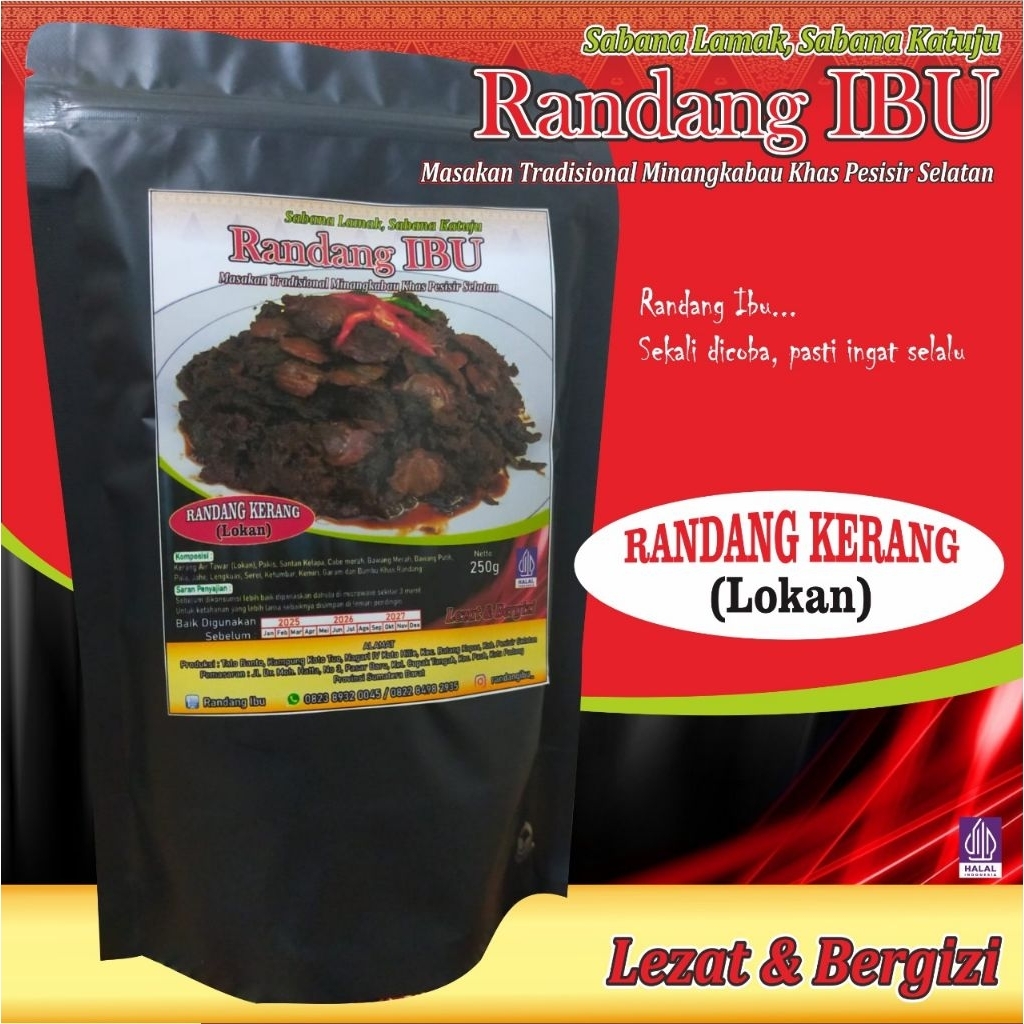 

RENDANG KERANG ( LOKAN ) 250 gr
