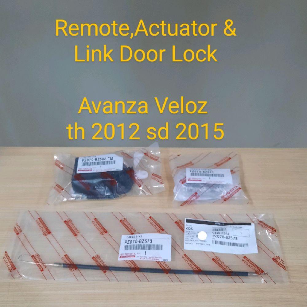 Remote Remot Actuator Motor Door Lock Link Door Lock New Avanza Veloz th 2012 2013 2014 2015 Origina