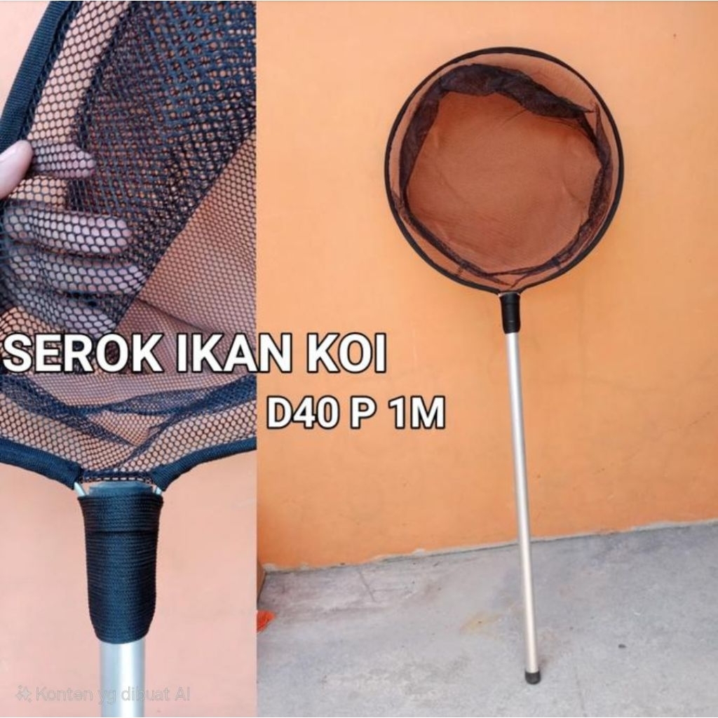 Serok D40 P 100cm Ikan
Koi Seser Ikan Koi Serokan ikan Koi

Alumunium Anti Karat