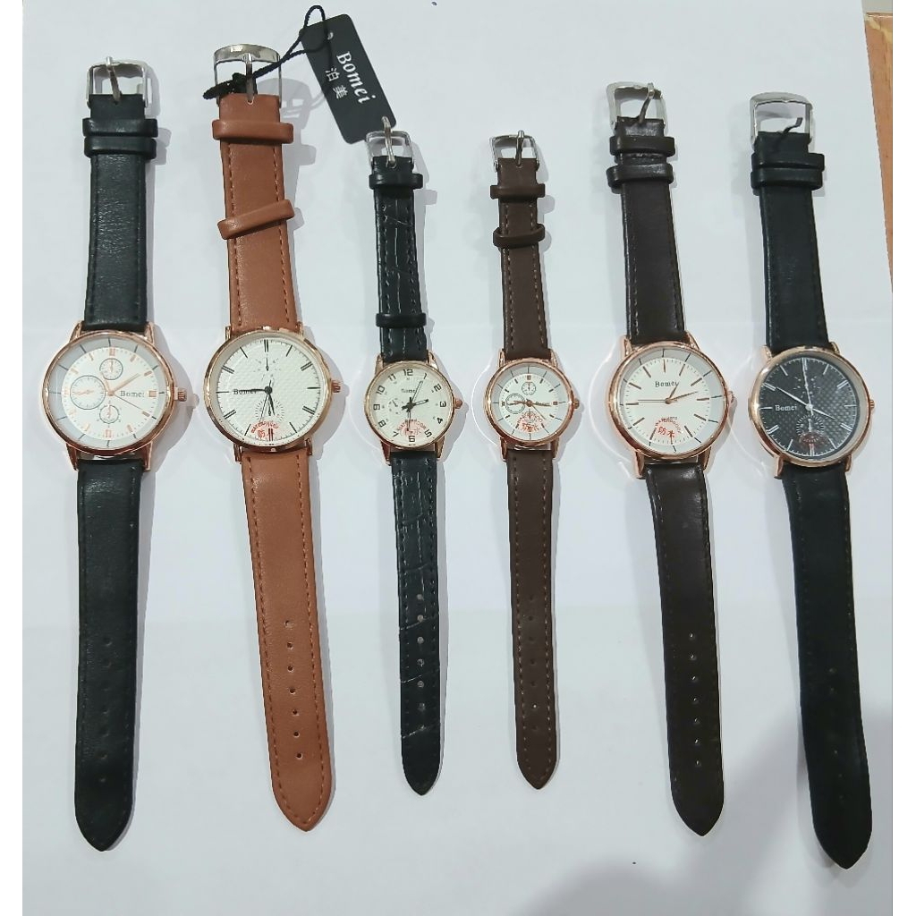 Jam Tangan Bomei (Pria & Wanita)