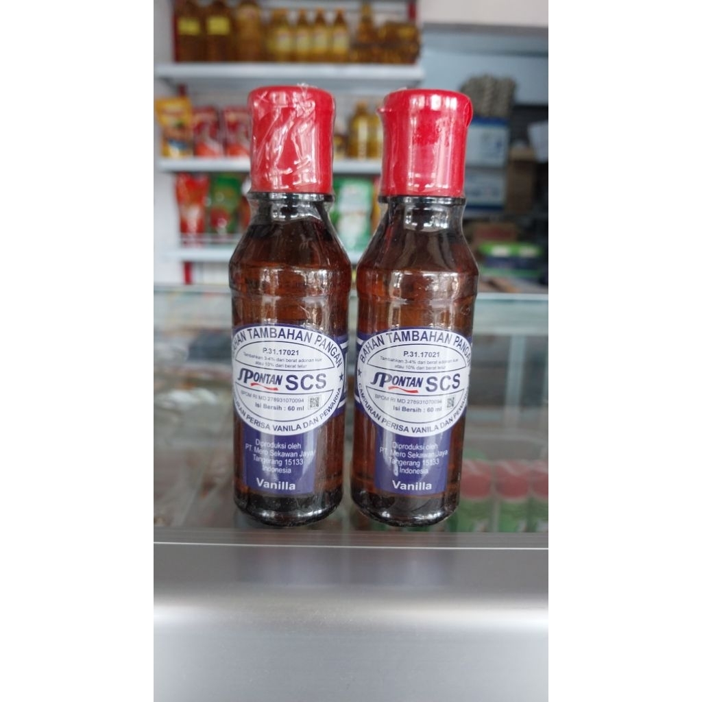 

SPONTAN SCS AROMA VANILA PELEMBUT KUE