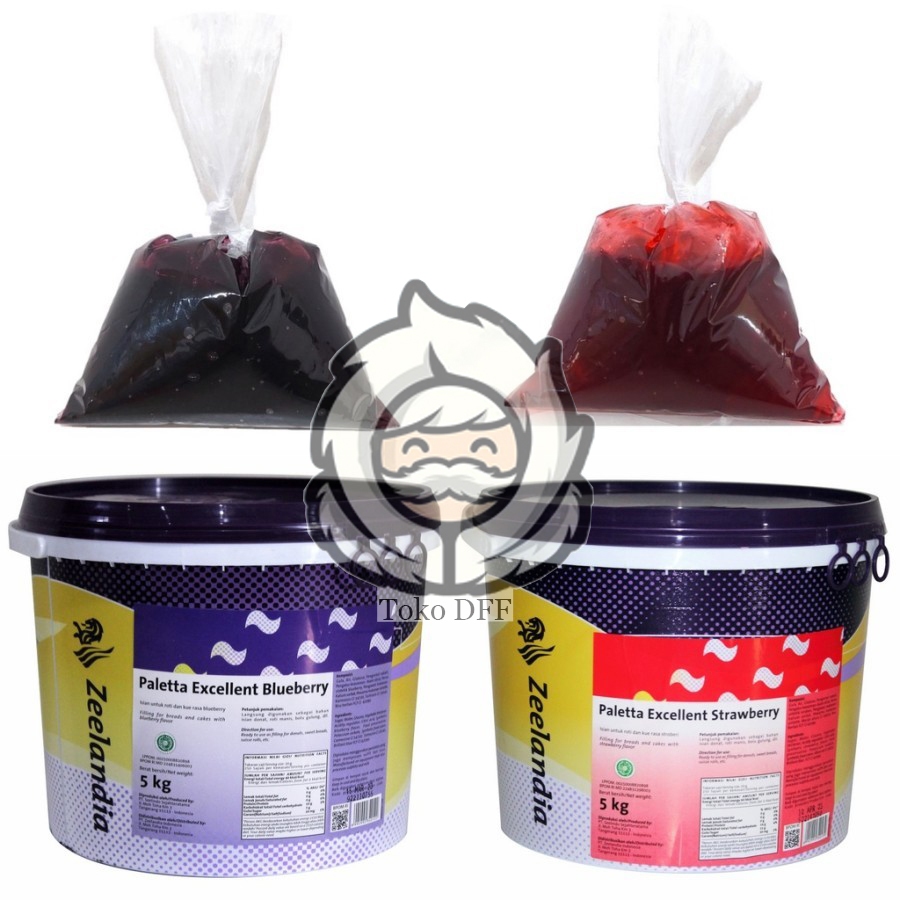 

Selai Paletta Zeelandia Strawberry / Blueberry 100gr