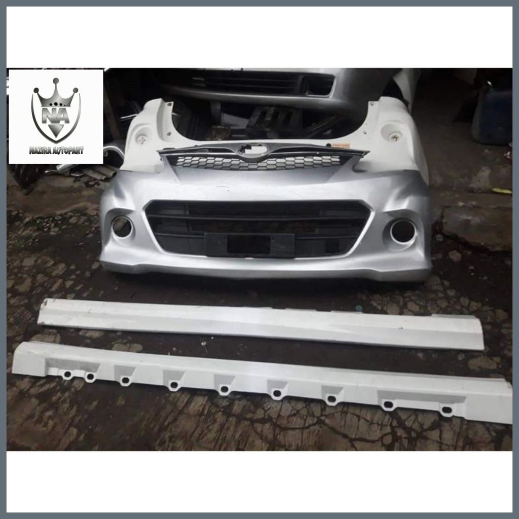 bemper depan belang avanza veloz set bodykit 2014