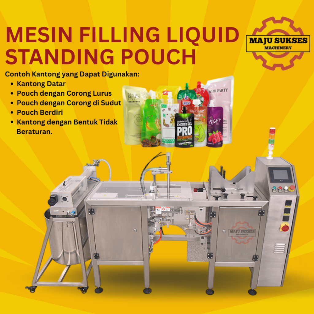 Mesin Filling Liquid Packaging Standing Pouch Minyak Goreng  ~ Booking Fee
