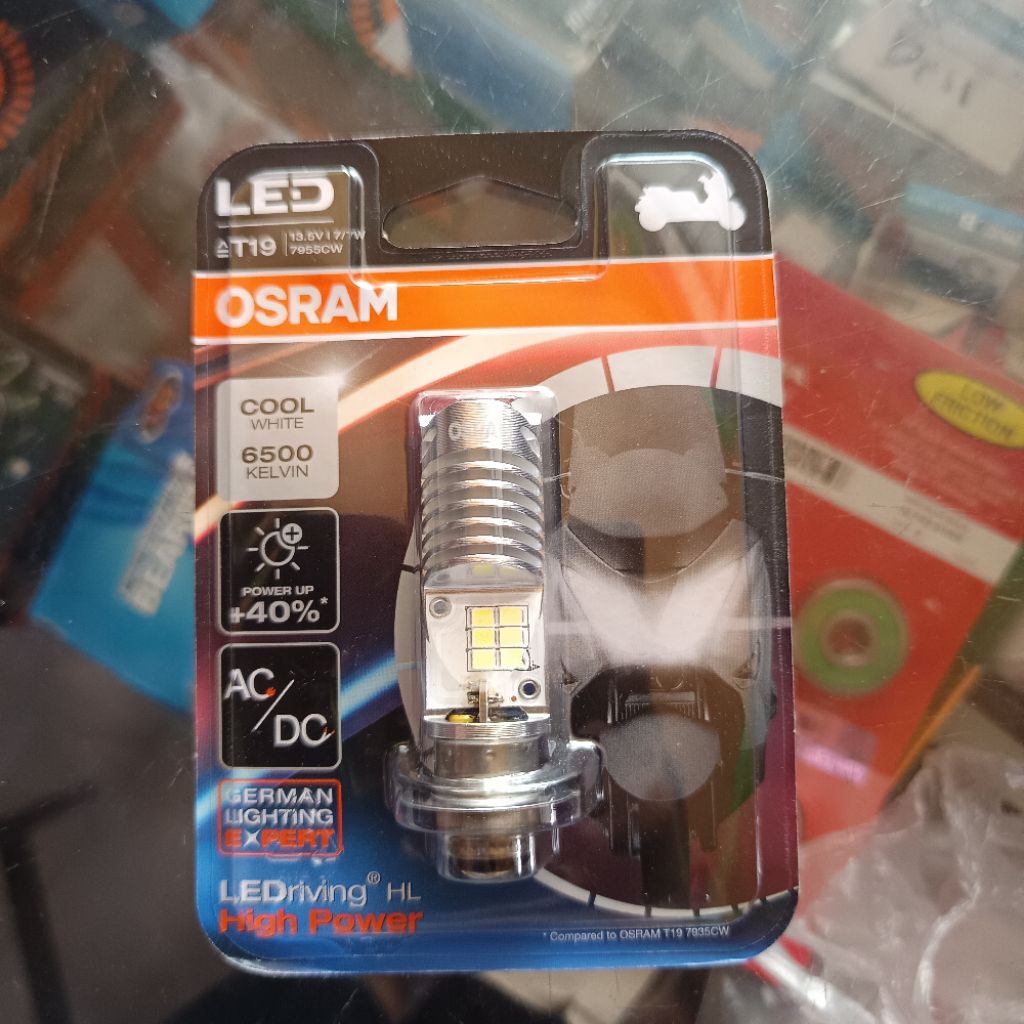 Bohlam LED Motor OSRAM 6 MATA Super terang