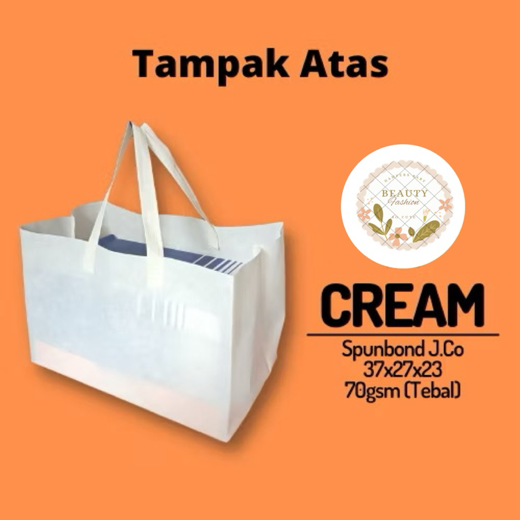 

Tas Spunbond Goodie Bag Box XXL 38x27x40 Muat sebesar Box Donat JCooo