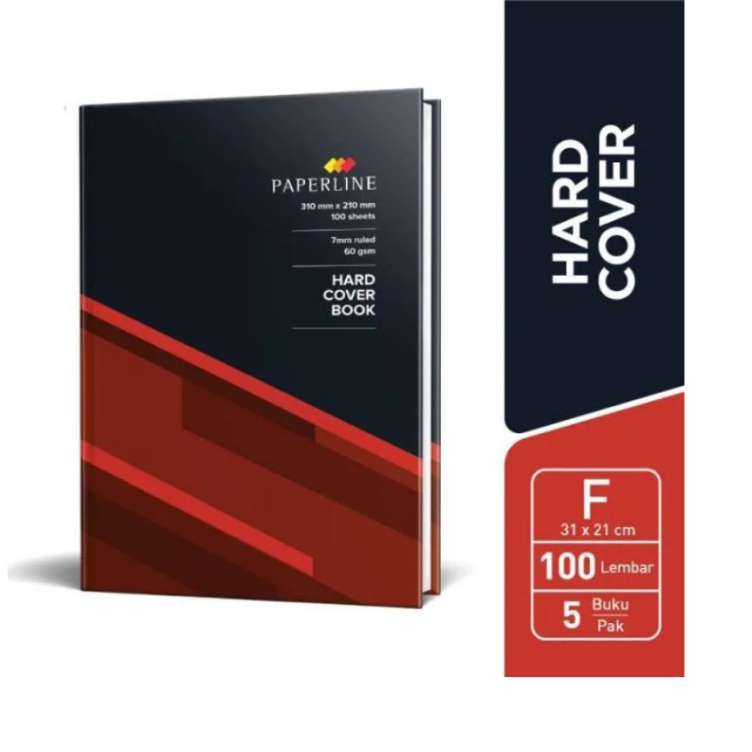 

Buku Hard Cover Pro Paperline Folio Isi 200 Lembar (1 pcs)