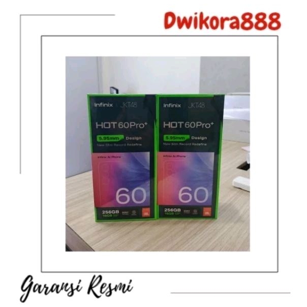 INFINIX HOT 60 PRO PLUS RAM 8/256 GARANSI RESMI INFINIX
