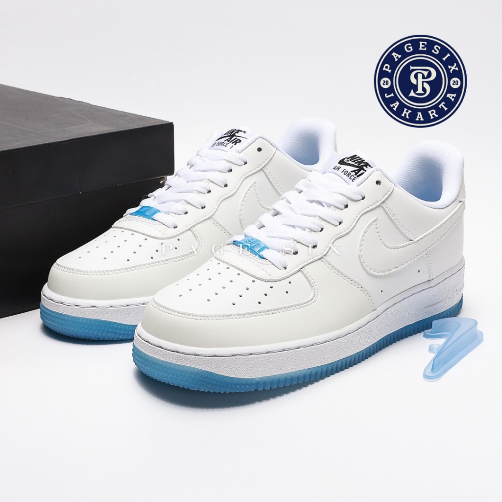 SIZE 40 READY STOCK - Nike Air Force 1 Low '07 LX UV Reactive (Color Changing / Color Change) BNIB O
