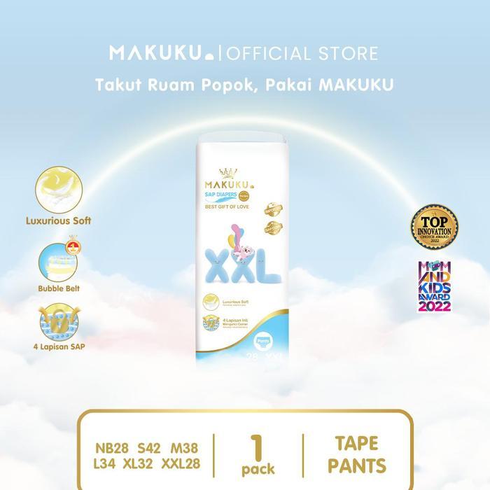 MAKUKU Air Diapers Premium Pro Care Pants XXL28 / Makuku Pro Care XXL