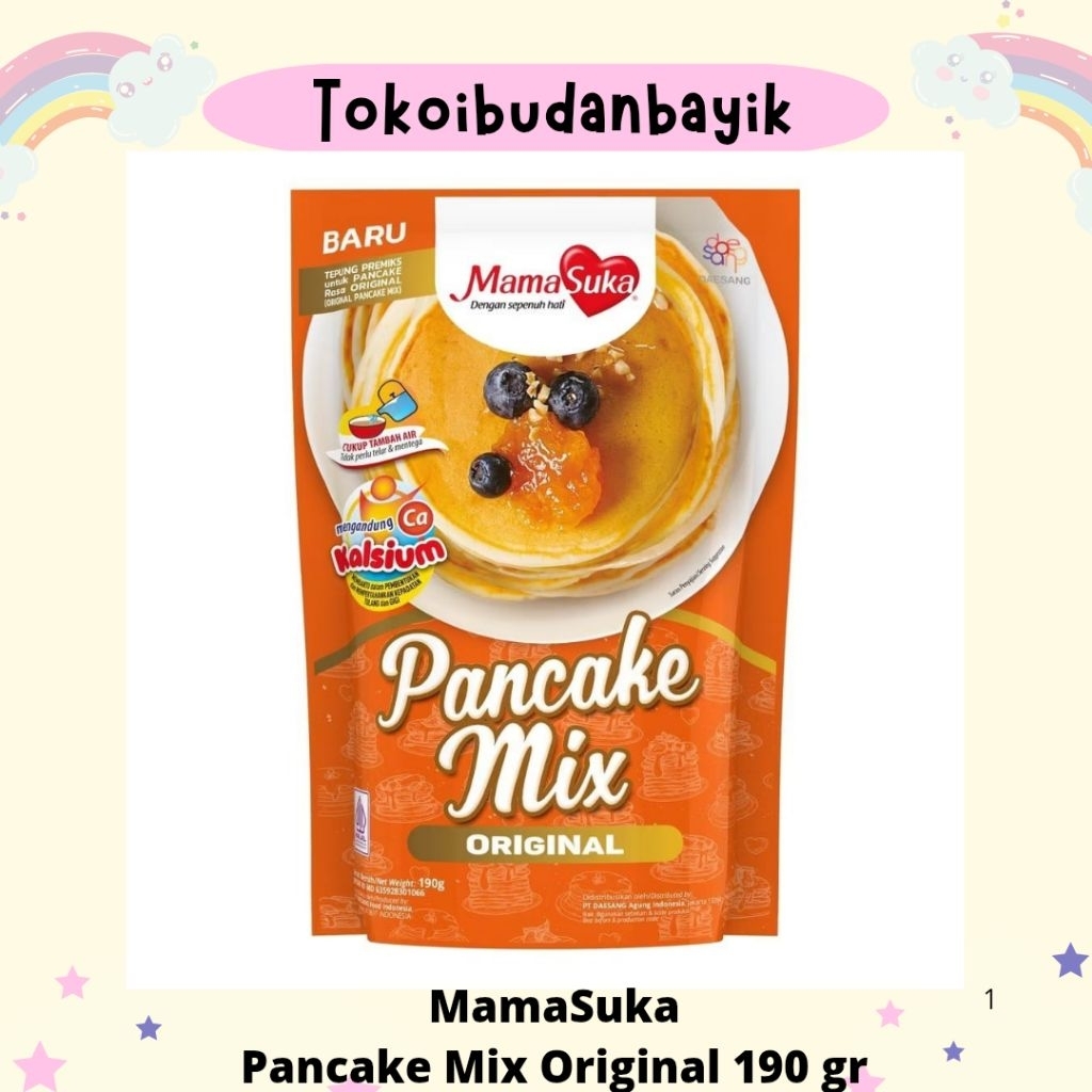 

MamaSuka - Pancake Mix Original 190 gr