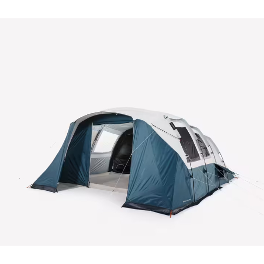 Tenda Camping Arpenaz 6.3 Fresh And Black - 6 Orang / 3 Ruangan