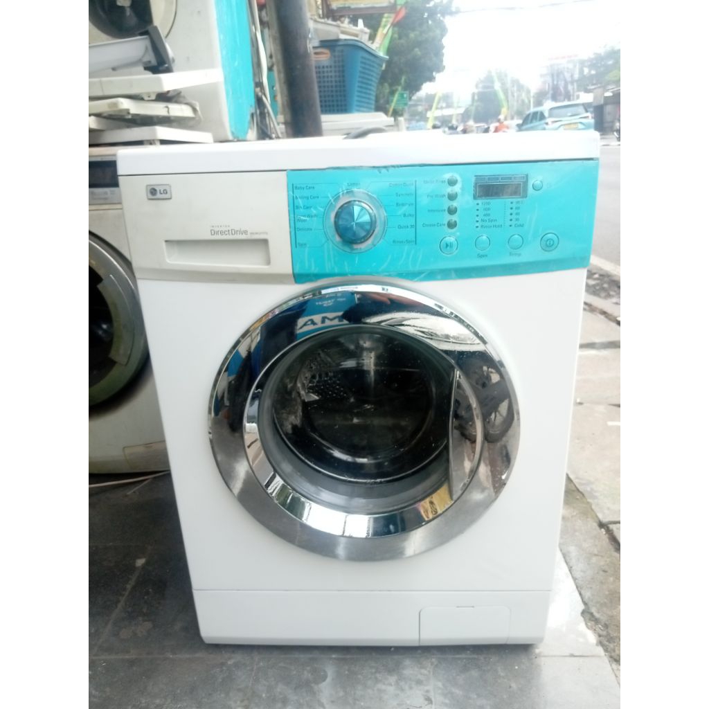 MESIN CUCI FRONT LOADING LG KAPASITAS 7,5KG