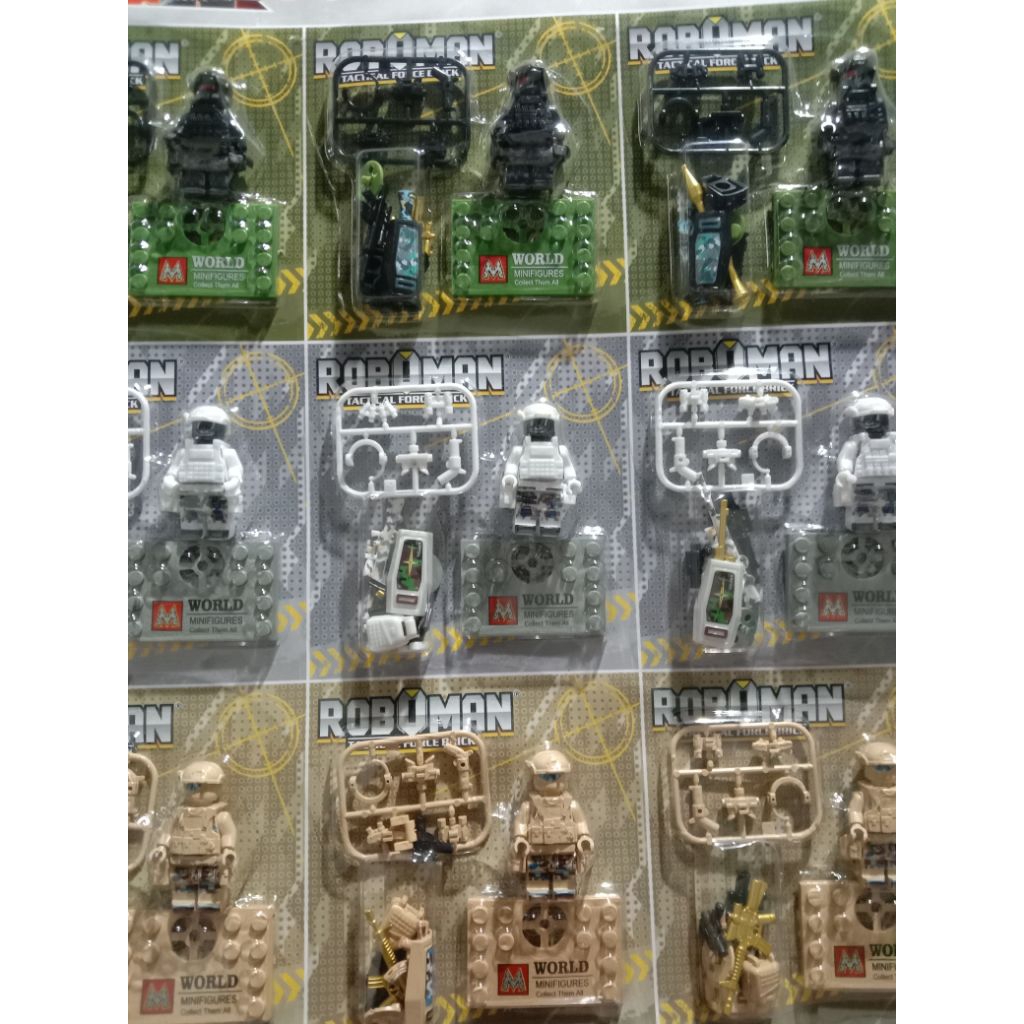 mainan lego ninja force/roboman super ninja/mainan figure ninja go