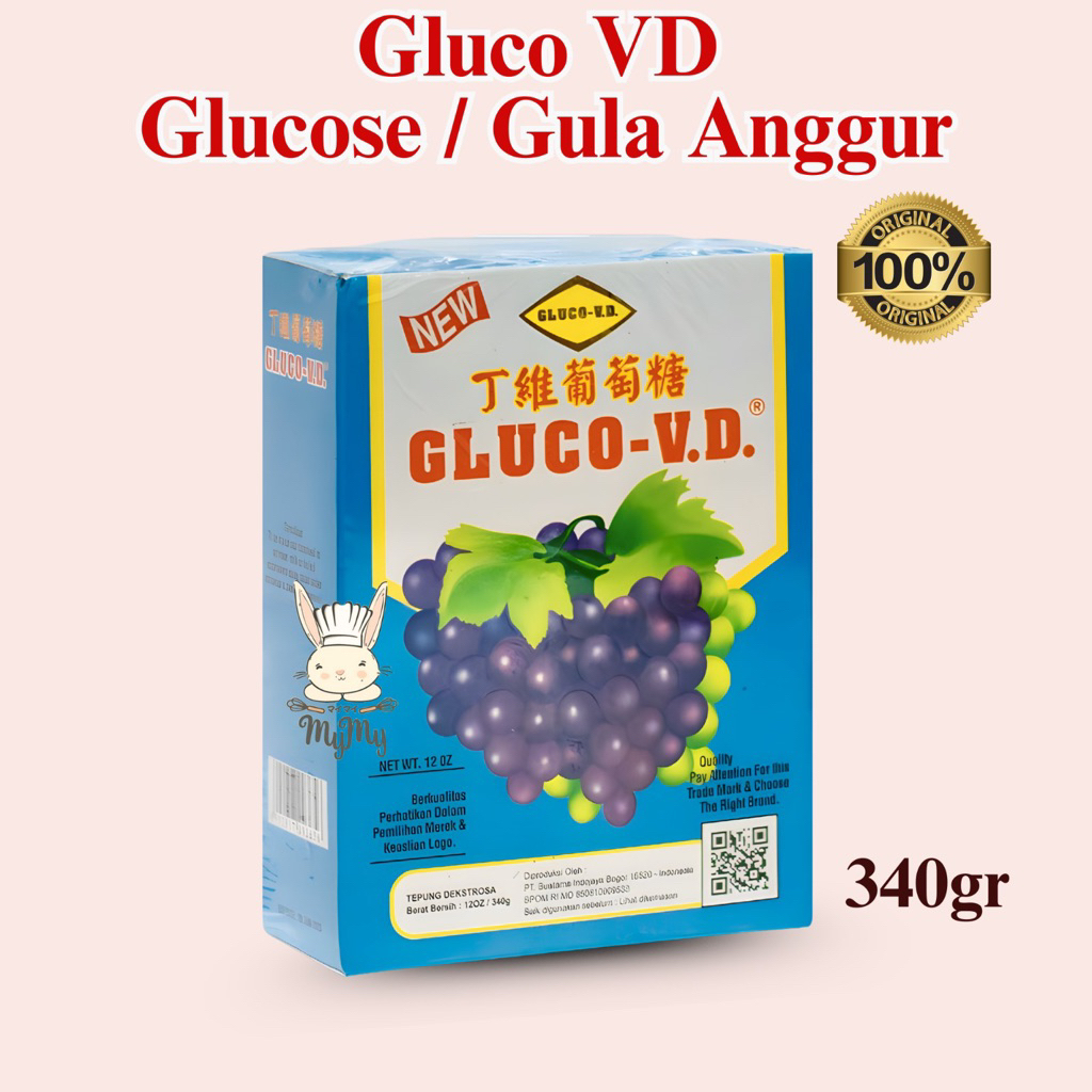 

Gluco VD | Glucose 350gr / Gula Anggur