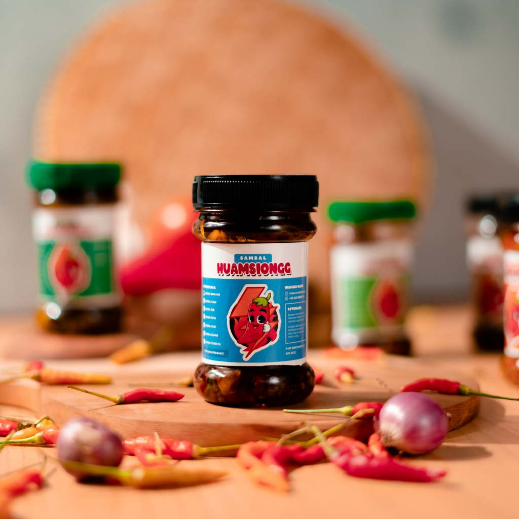 

Sambal Huamsiongg - Varian Sambal Bawang (Sambal Botol)