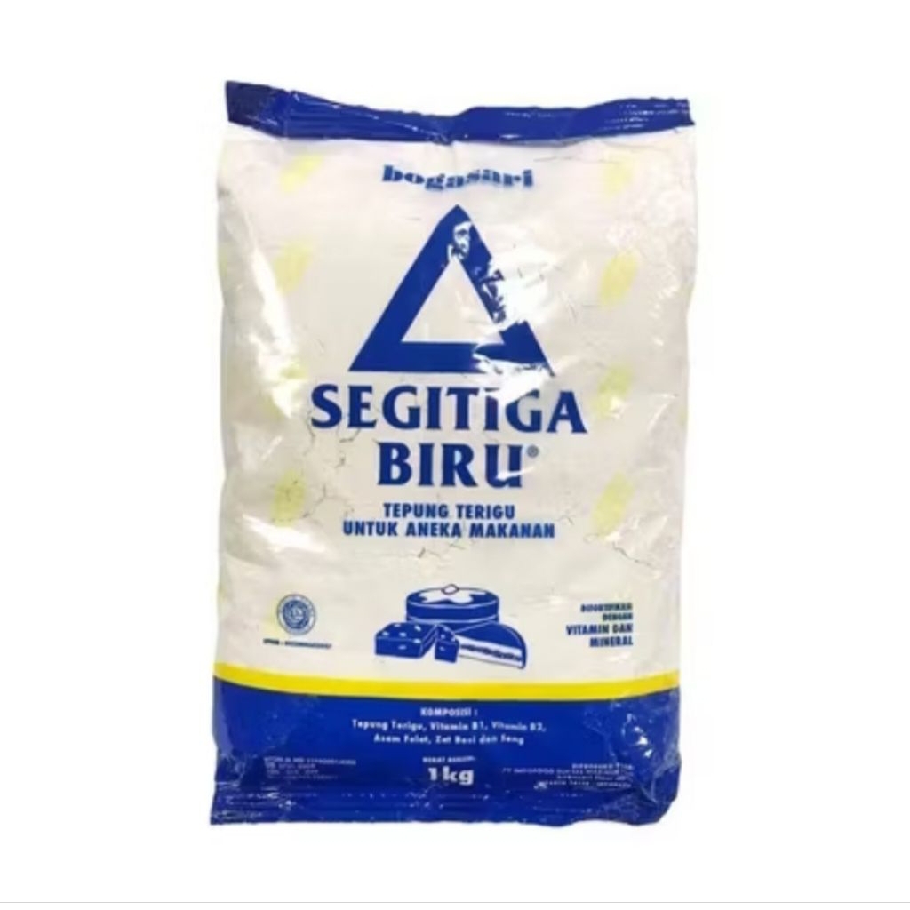 

Tepung Terigu Segitiga biru 1Kg