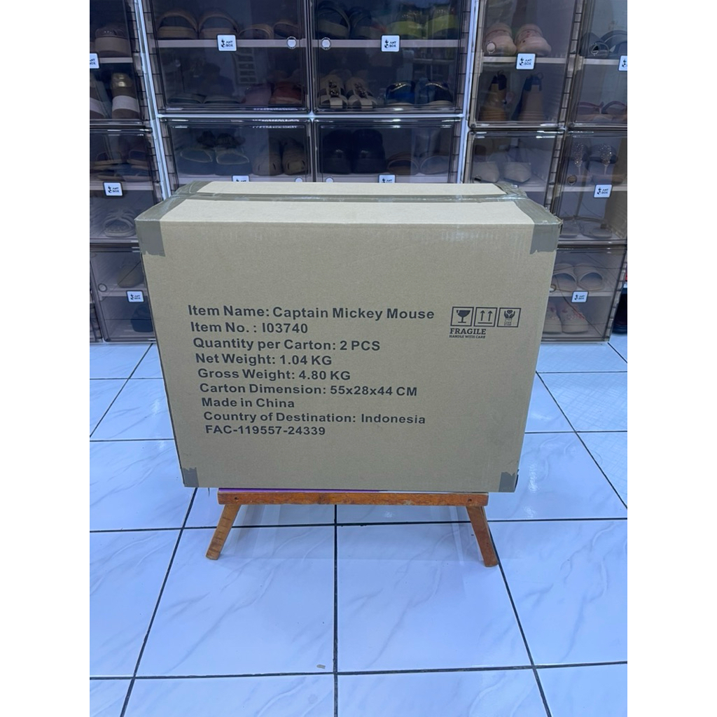 

Kardus 55 cm x 27 cm x 44 cm (800) Bekas CMM Double Wall