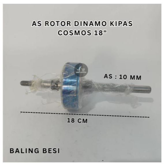 As Rotor Kipas Angin Cosmos 18in As Rotor Dinamo Kipas Cosmos