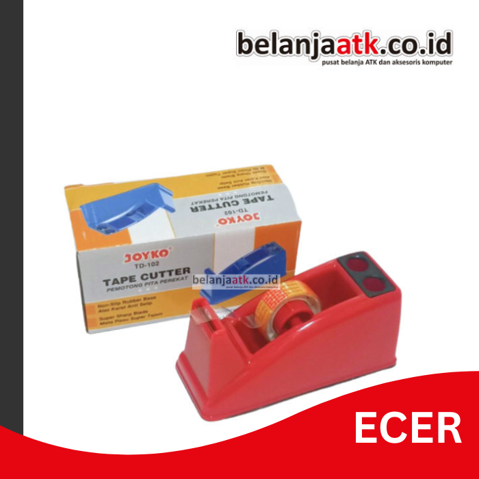 

[ECER] Tape Dispenser/Cutter Joyko TD-102 (Pemotong Lakban)