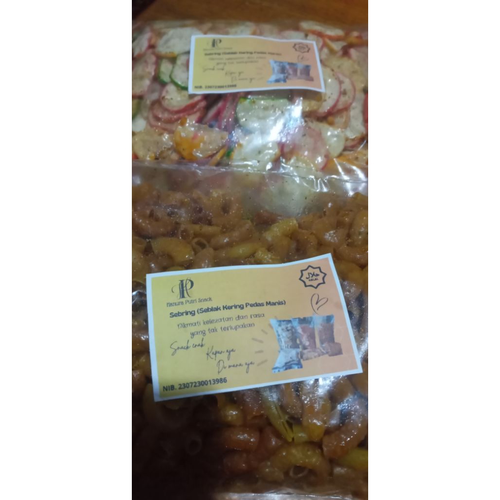 

basreng kering kriuk rasa cikur