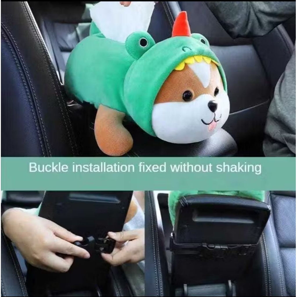 Kotak Tisu Boneka Tempat Tisu Mobil Mainan Boneka