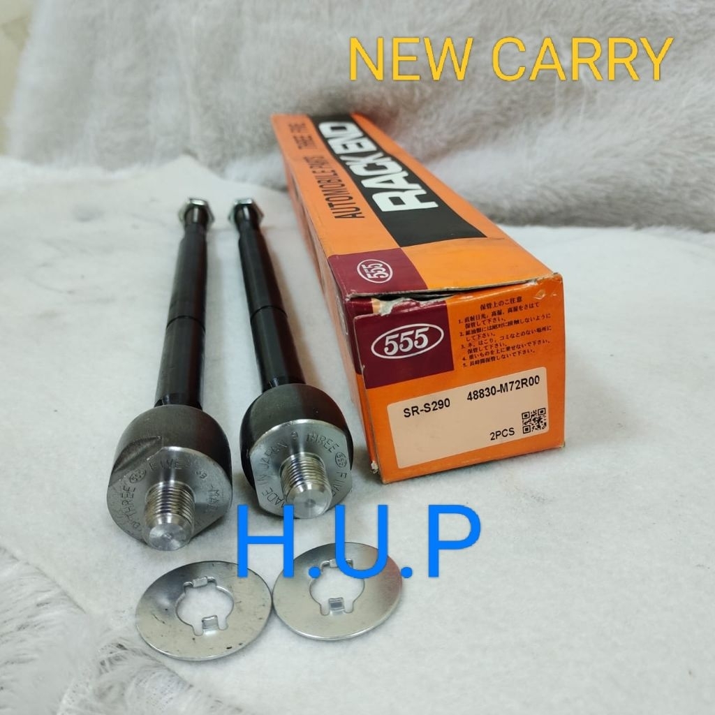 RACK END - LONG TIEROD NEW CARRY 2019 / ALL NEW ERTIGA SR.S290 1SET 2PCS