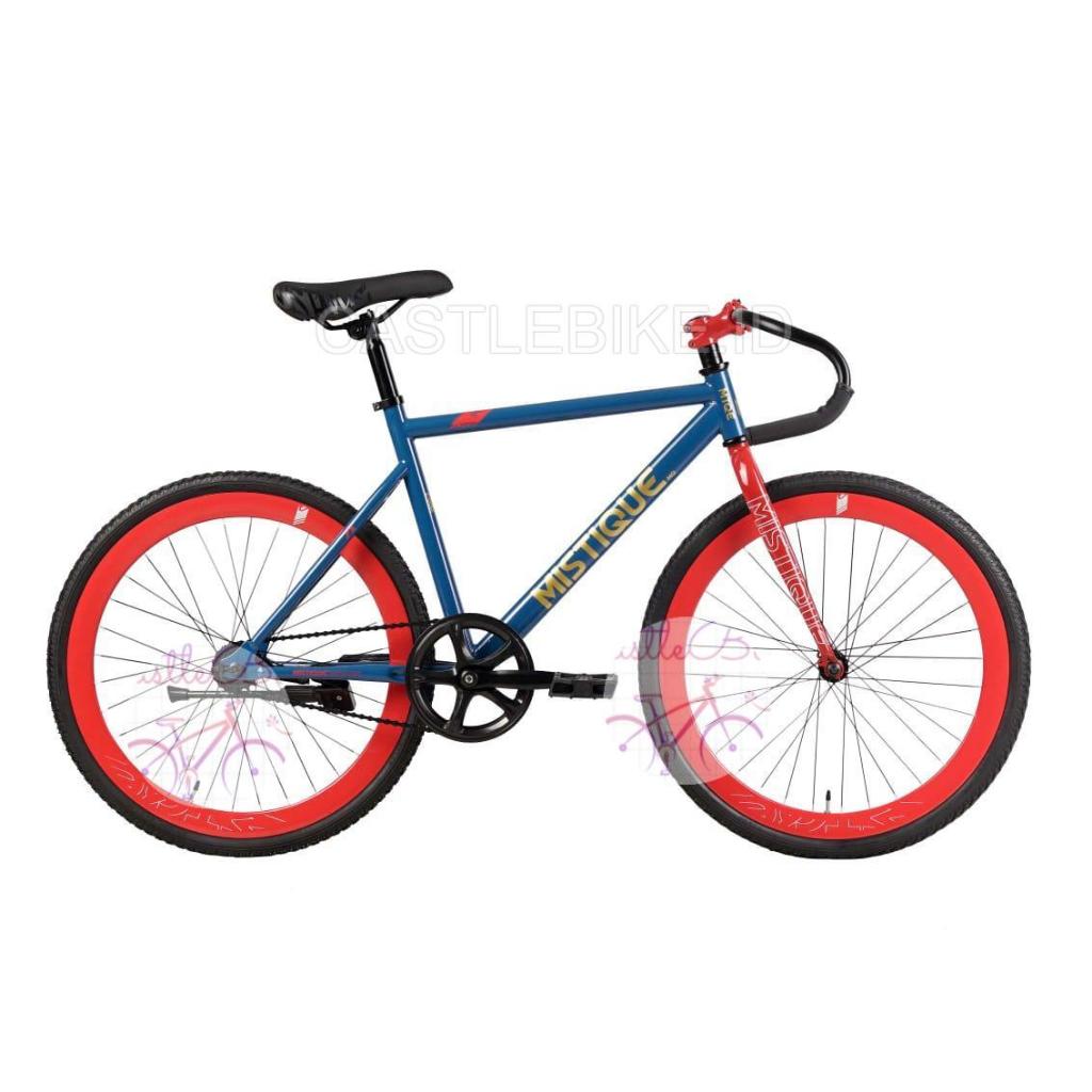 Sepeda Element Fixie Alton Mistique 24 Inch Stang Balap Velg Tinggi Sepeda Fixie Terbaru
