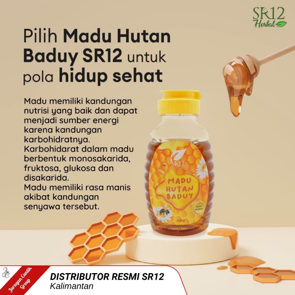 

SR12 MADU HUTAN BADUY MADU MURNI ASLI 100% 140GR & 300GR