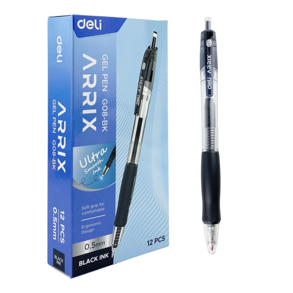 

Deli Gel Pen ARRIX G08 / 1 Pcs