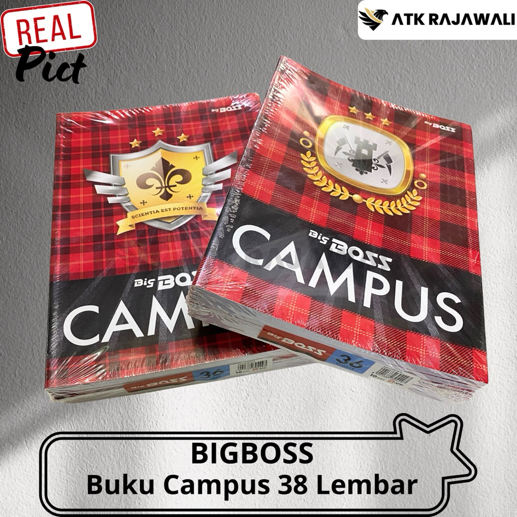 

Buku Tulis Bigboss Campus 36 Lembar / 10Pcs Buku