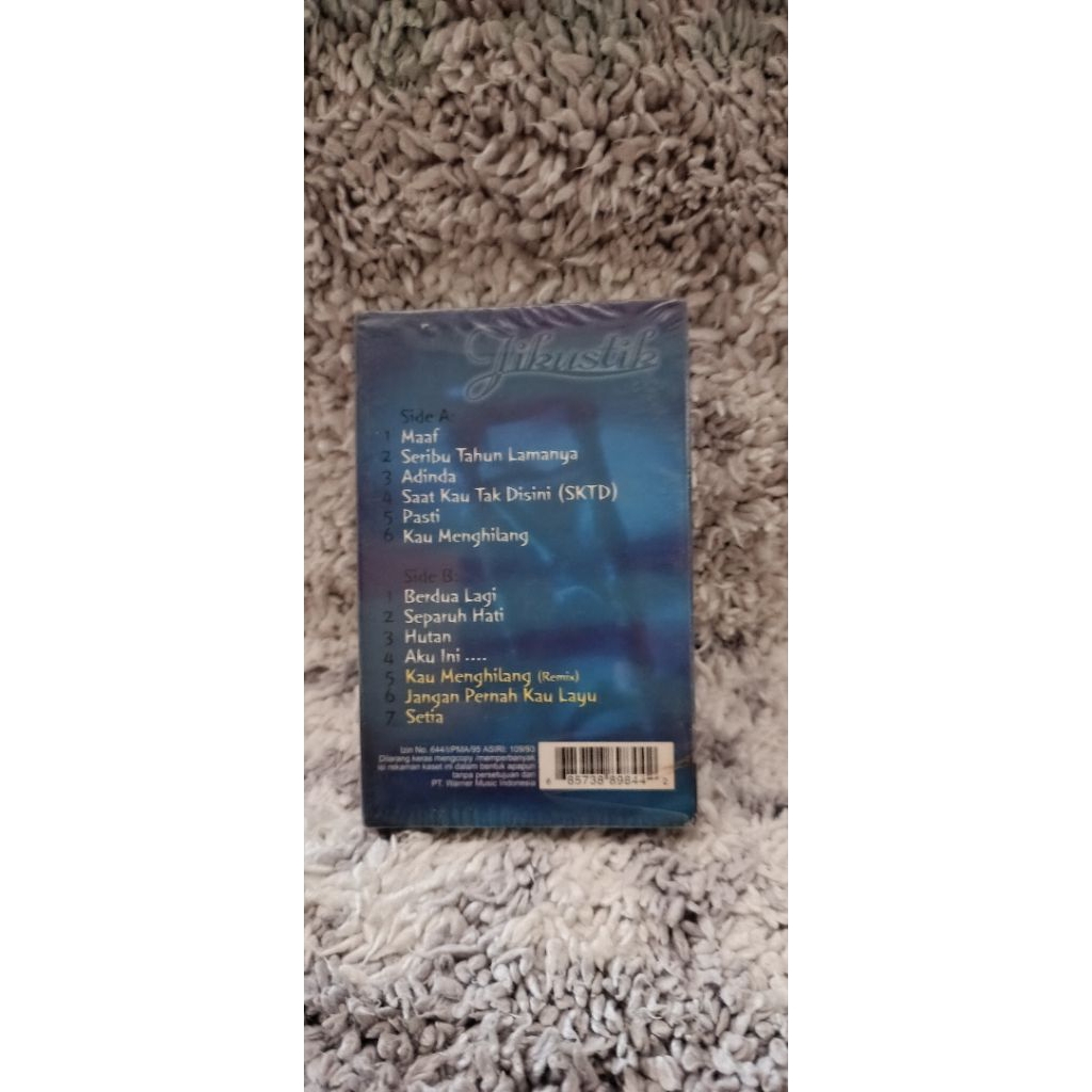 jikustik seribu tahun | kaset pita