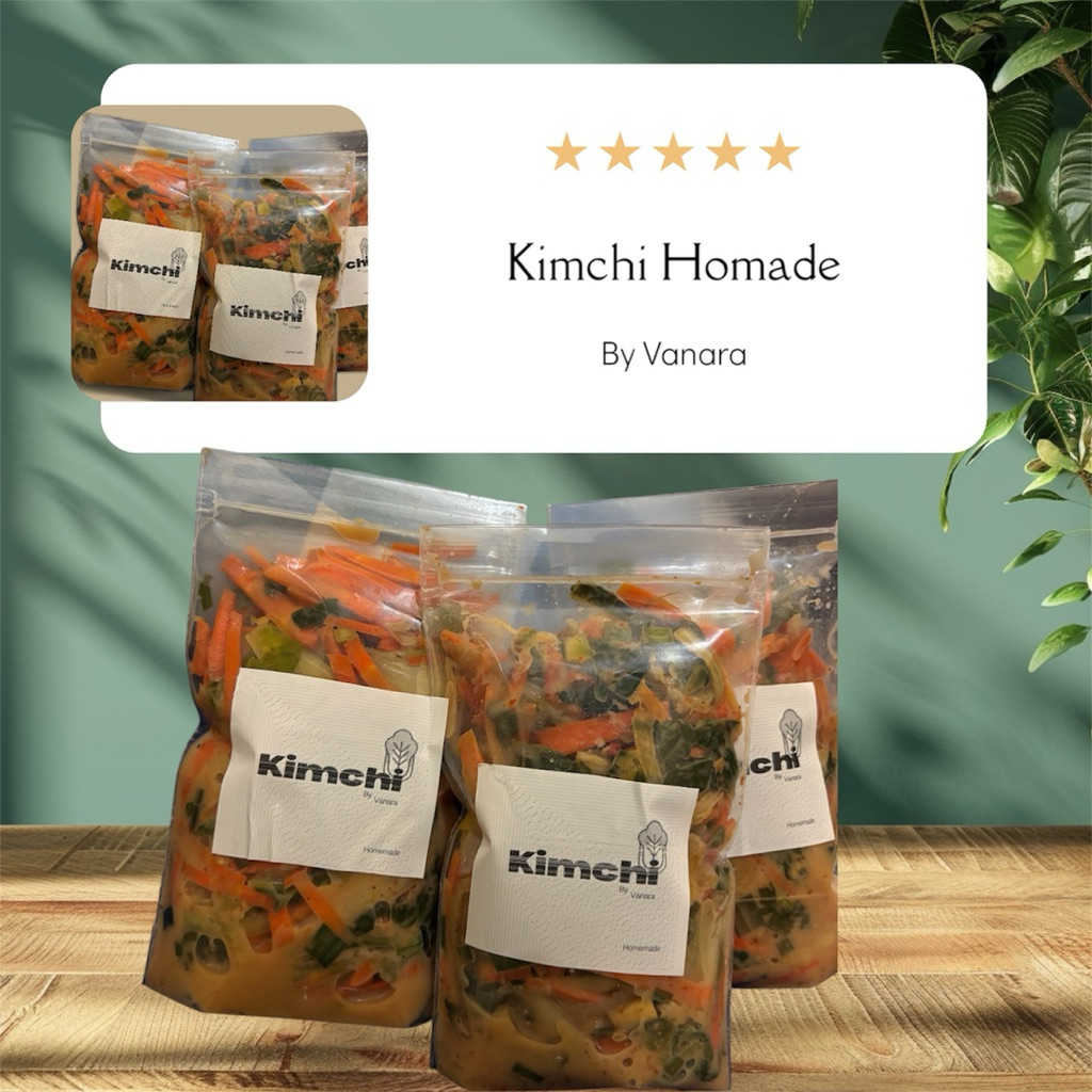 

KIMCHI ISI SAWI,DAUN BAWANG,WORTEL PREMIUM 250gr