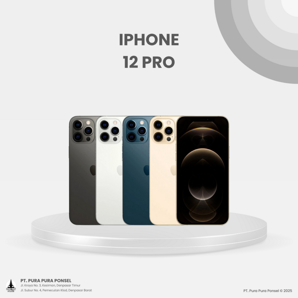 Apple iPhone 12 Pro BRAND NEW Second iBox Second Terdaftar | Garansi Resmi Indonesia Garansi IMEI Pe