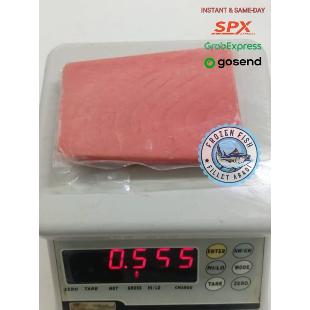 

Ikan Tuna Saku Grade A YellowFin 400-500gram Fresh Best Quality