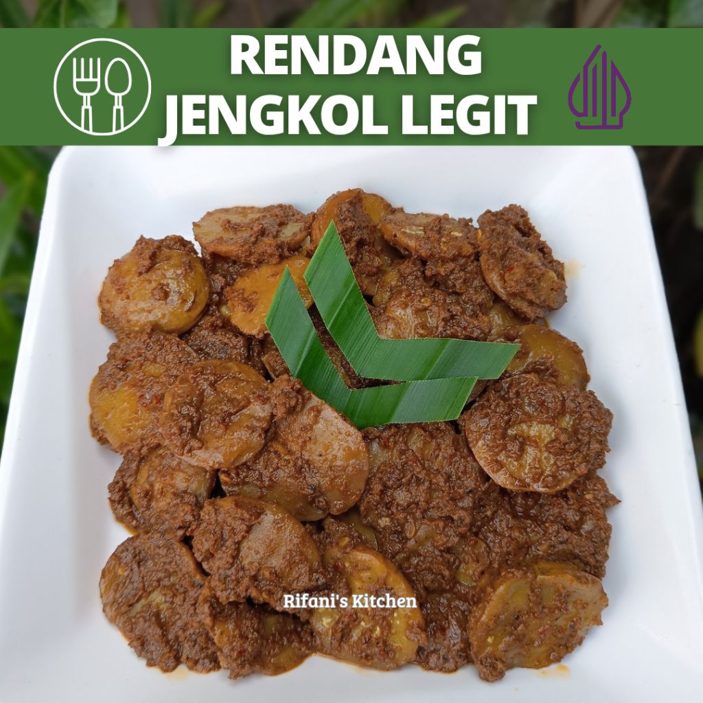 

Rendang Jengkol (220gr) /Rendang Minang/rendang jengkol siap saji/rendang jengkol legit/jengkol tua rendang/rendang khas padang/rendang minang jengkol tua