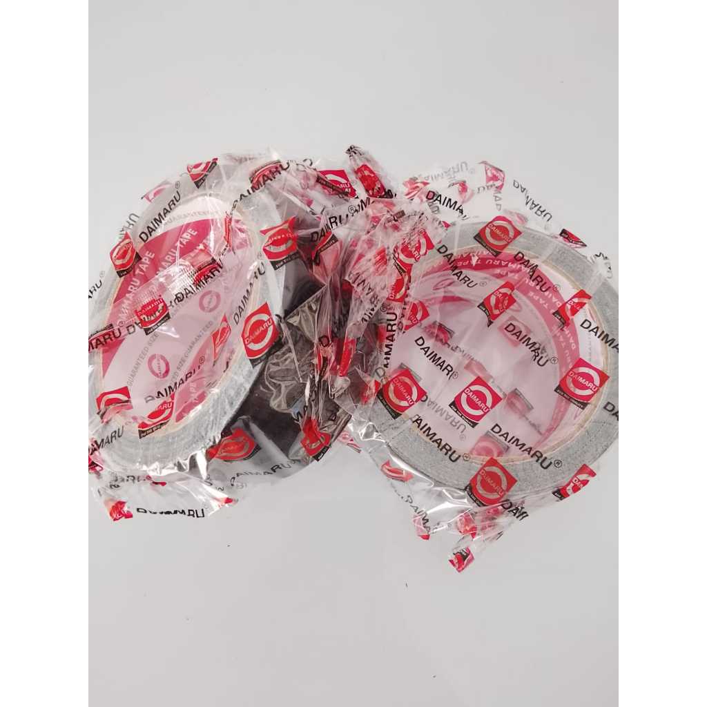 Lakban Hitam Daimaru Jilid 2 Inc / 48mm - Besar & Kain