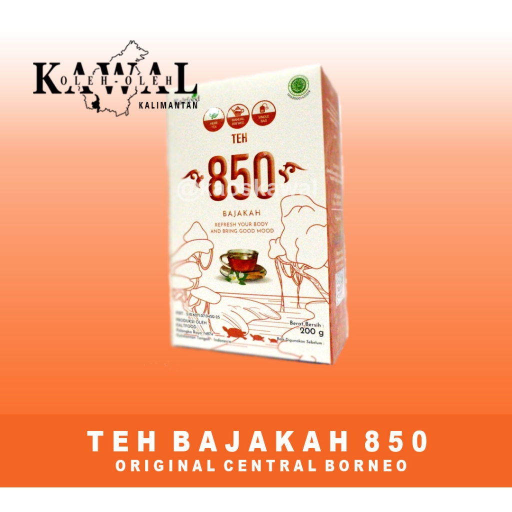

TEH BAJAKAH 850 , TEH BAJAKAH ASLI KALIMANTAN