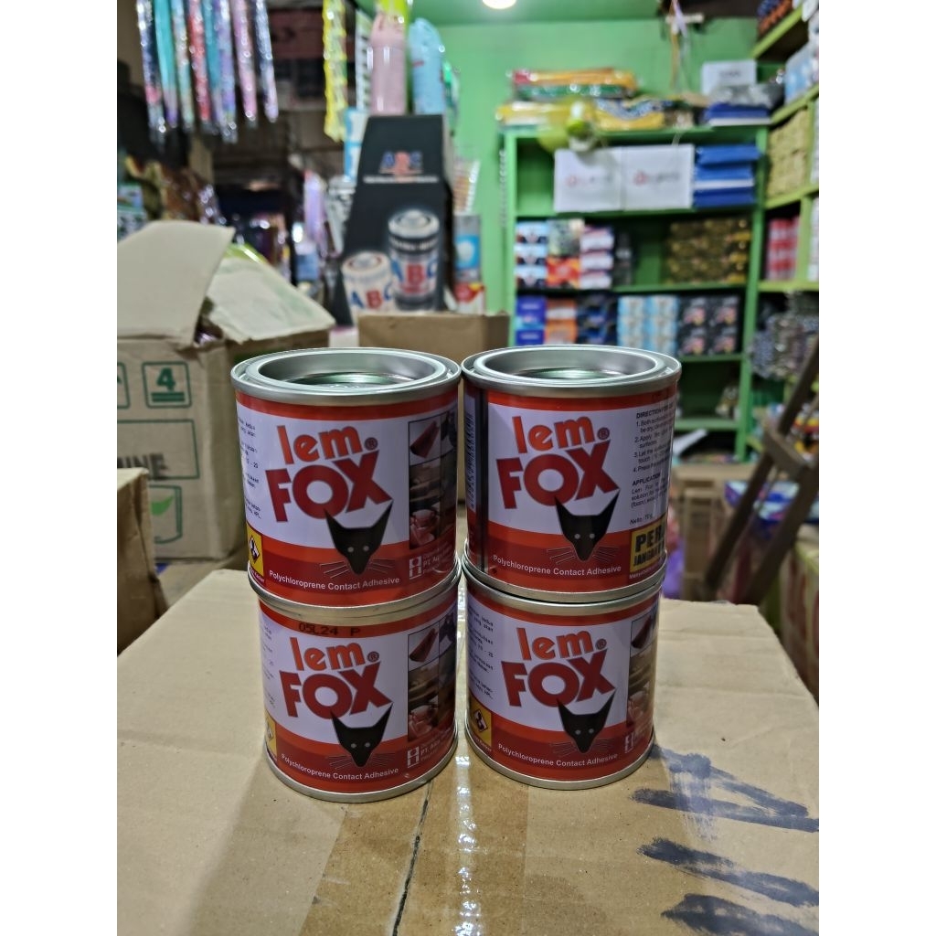 

LEM FOX KALENG DAN PLASTIK