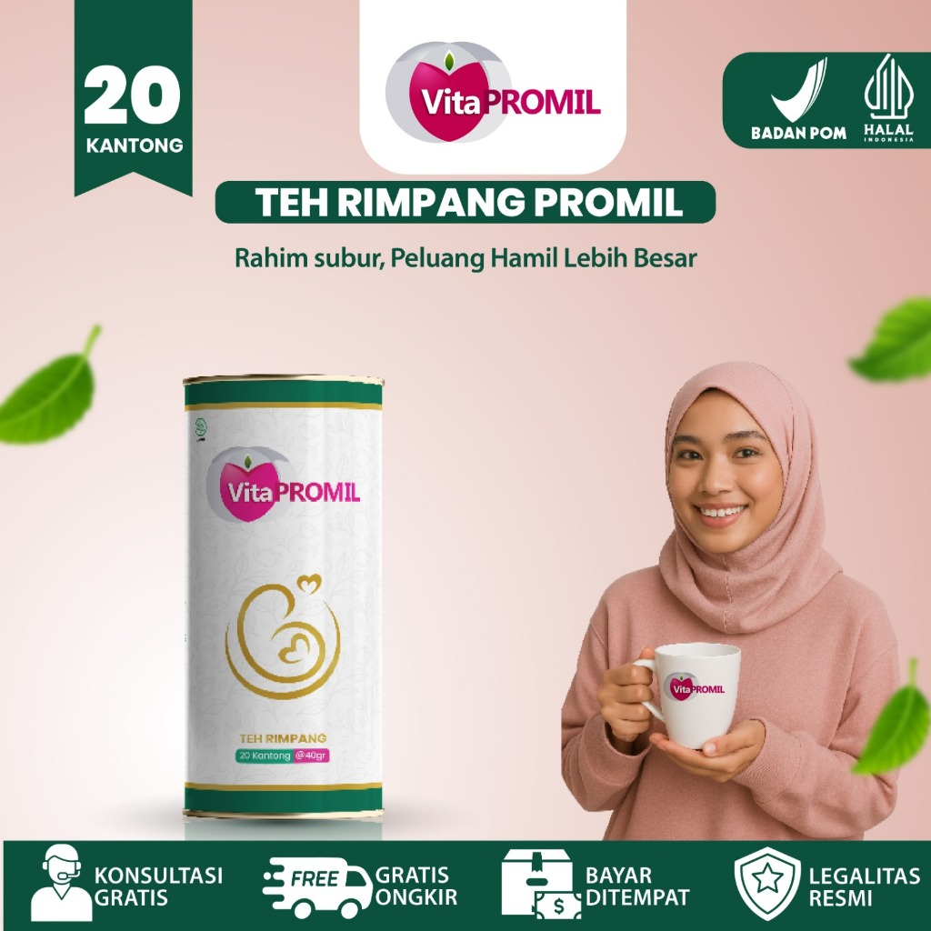 

Teh Celup Rimpang Promil - Minuman Instan Herbal Rempah Ala Jsr Menyuburkan Kandungan Original Halal
