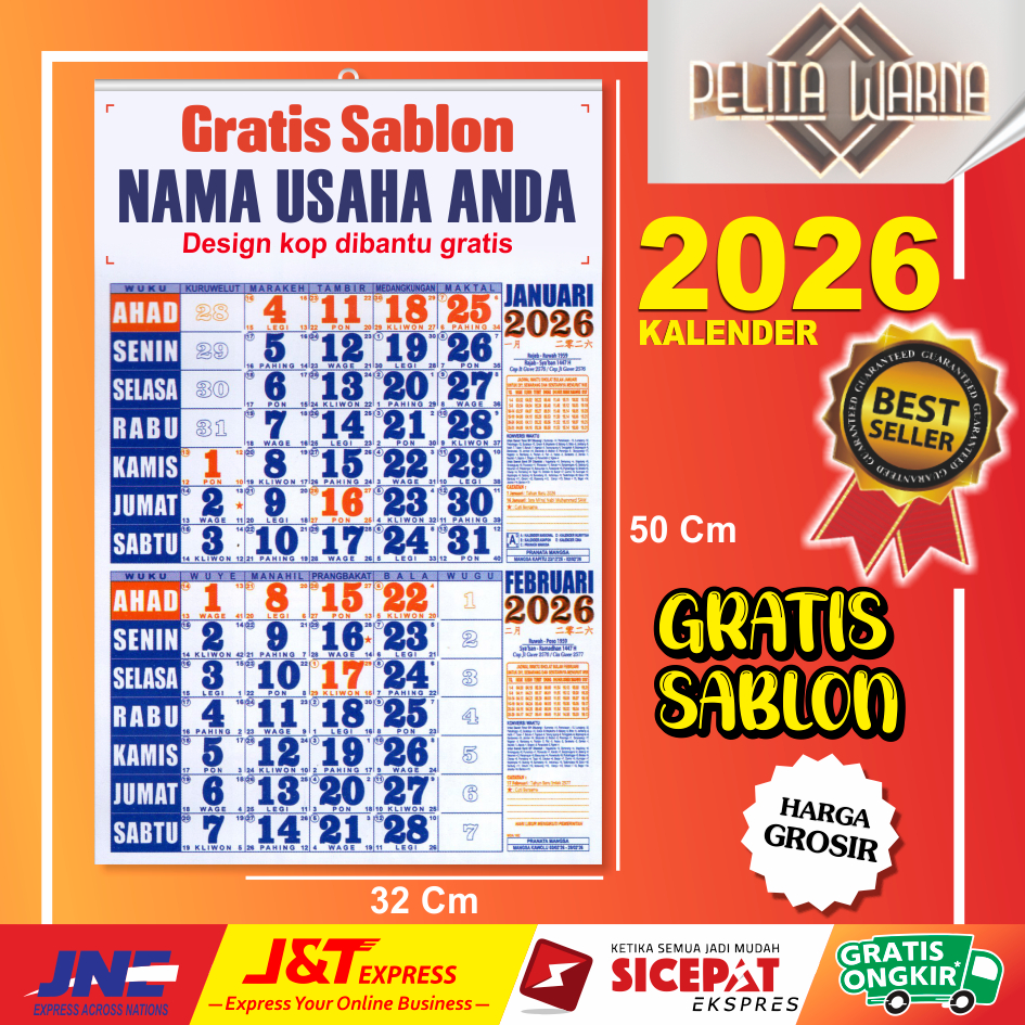 

Kalender 2026 Minim order 50pcs