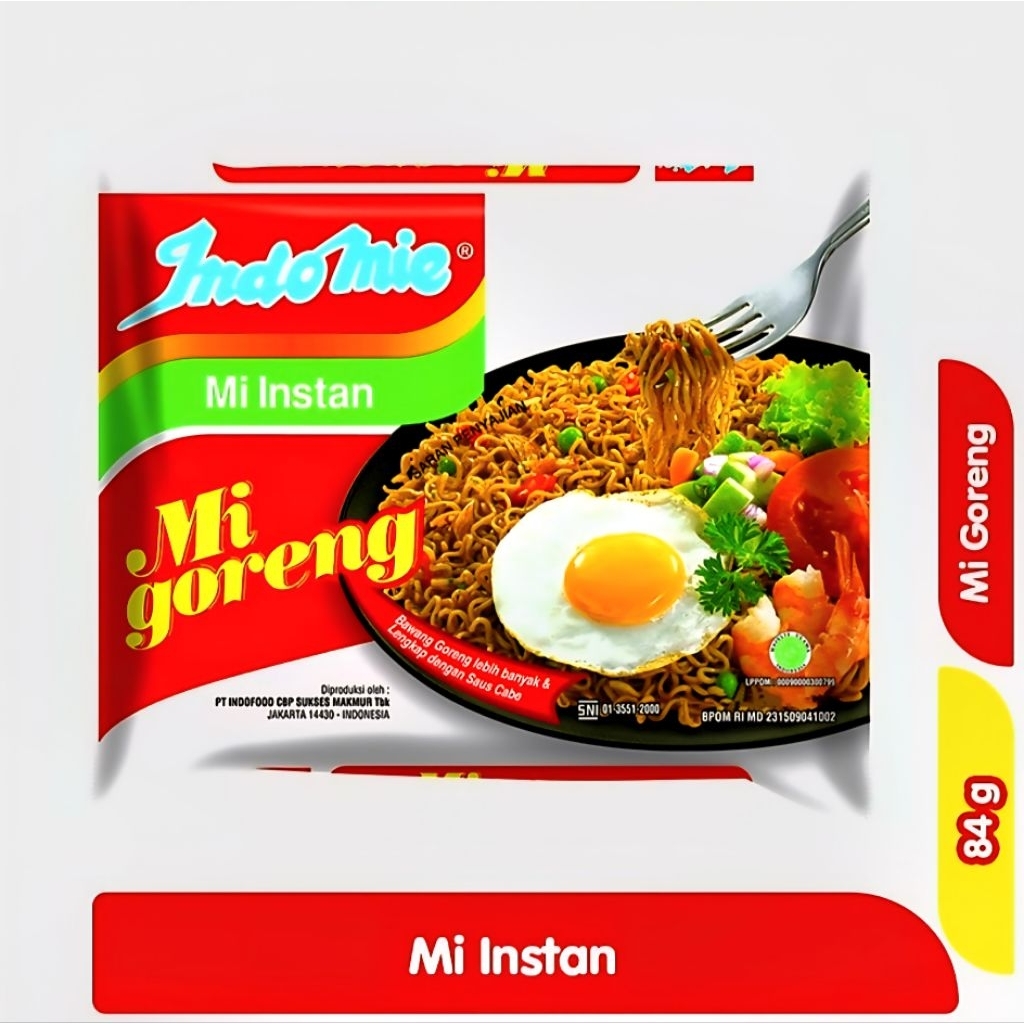 

INDOMIE MI INSTAN GORENG 84gr