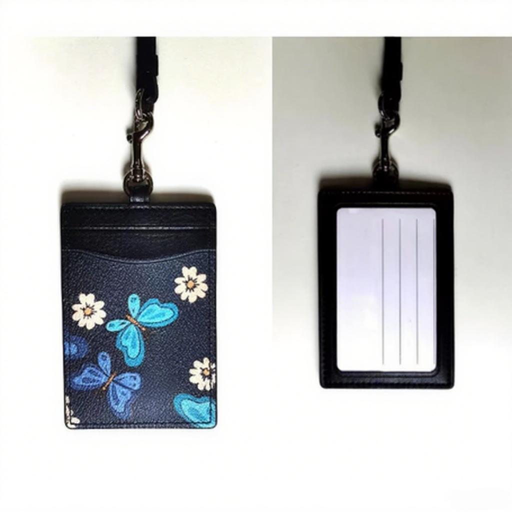 

Lanyard 3D Metal Staff ID Name Tag