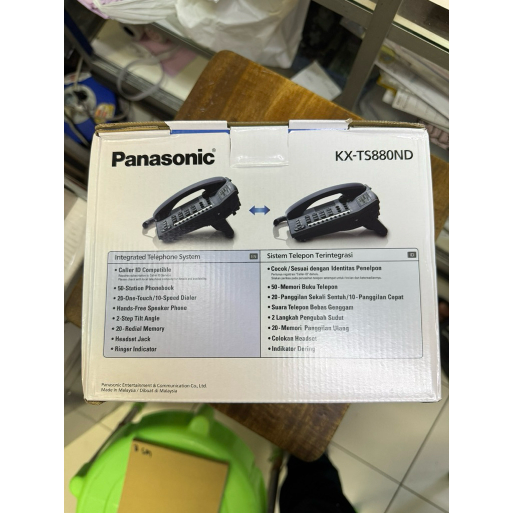 Panasonic KX-TS880MX - Telepon Rumah Panasonic